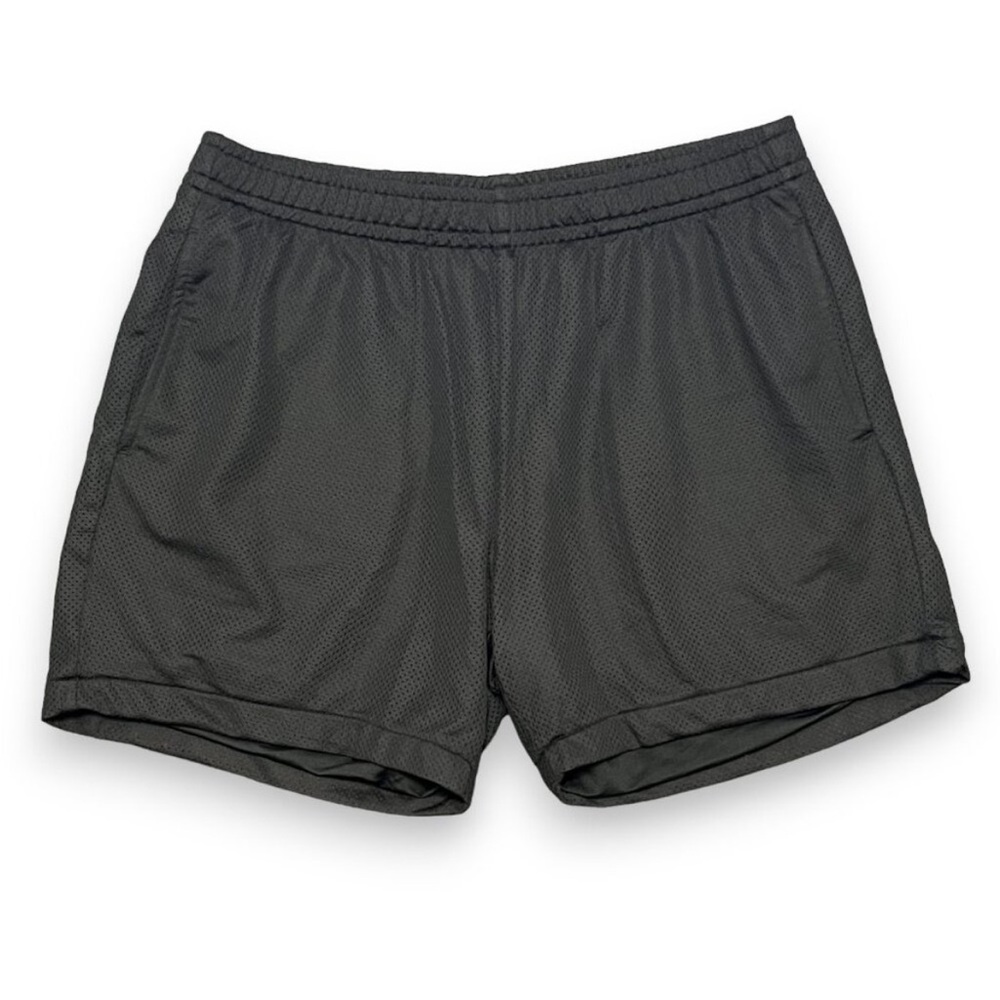 Bearbottom Men's Mesh Short Black Size Medium 5.5 Inch Inseam